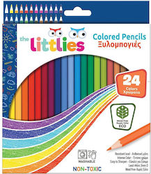 The Littlies Coloured Pencils Set 12 Colours (6 Packages) 000646757 The Littlies Coloured Pencils Set 12 Colours (6 Packages) 000646757