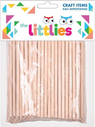 The Littlies Craft Wood Sticks 100pcs