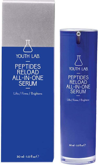 Youth Lab. Peptides Reload All-in-One Moisturizing & Anti-aging Serum Face with Vitamin C & Peptides for Radiance & Firming 30ml
