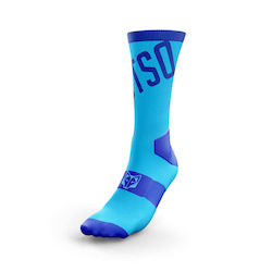 Otso Calf Cycling Socks Blue