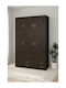 Triple Door Wardrobe with Loft Vega 150x60x240cm