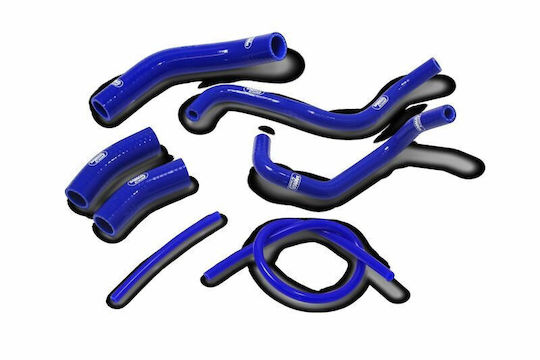 Samco Sport Set Coliere Silențioase Motor Motocicletă Albastre