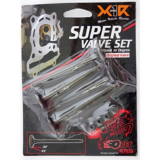 X1R Racing Motorcycle Intake & Exhaust Valves Yamaha Crypton-X 135