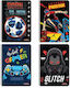 Must Team Spiral Hefte Geregelt A4 30 Blätter Player 8Stück (Μverschiedene Designs/Farben)