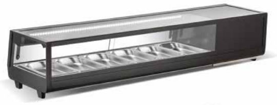 Karamco Βιτρίνα Συντήρησης Επιτραπέζια 135.2x40.6x31.8cm Cs52a