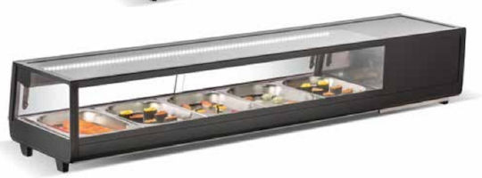 Karamco Βιτρίνα Συντήρησης Επιτραπέζια 152.9x40.6x31.8cm Cs62a