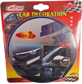 Carsun Stickers 200cm for Car Door in Blue Color 1pcs