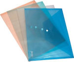 Diafano Folder Transparent with Button for Paper A4 20pcs