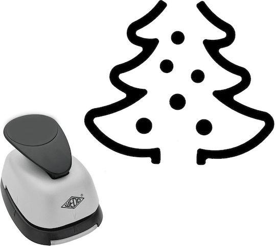 Locher mit Weihnachtsmustern