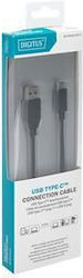Digitus USB 2.0 USB-C male - USB-A 60W 1m (DB-300136-010-S) Digitus USB 2.0 USB-C male - USB-A 60W 1m (DB-300136-010-S)