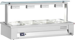 Inomak Bain Marie Vitrină încălzită cu cameră