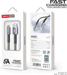 Tranyoo T-X21C USB 2.0 USB-C male - USB-A 1m (72004) Tranyoo T-X21C USB 2.0 USB-C male - USB-A 1m (72004)