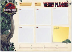 Jurassic Park Εβδομαδιαίο Planner 21x29cm