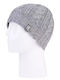 Beanie Γυναικείος Σκούφος Πλεκτός σε Γκρι χρώμα