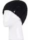 Beanie Beanie Knitted in Black color