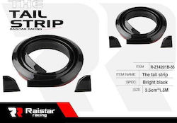 Car Tape Stickers 150cm in Black Color 1pcs