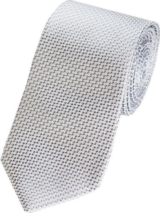 Herren Krawatte Seide Monochrom in Gray Farbe Herren Krawatte Seide Monochrom in Gray Farbe