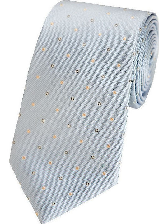 Men's Tie Silk Monochrome in Light Blue Color