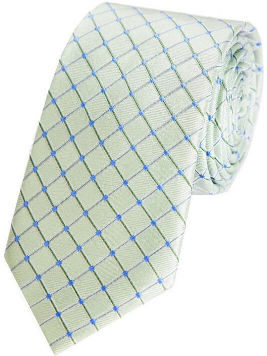 Herren Krawatte Seide Gedruckt in Grün Farbe