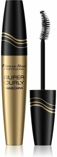 Pierre Rene Super Curly Mascara Μαύρη 15ml