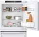 Bosch Eingebauter Kühlschrank für Lagerung 134Es H82xB59.8xT54.8cm. Weiß KUR21VFE0