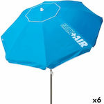 Aktive Foldable Beach Umbrella Blue