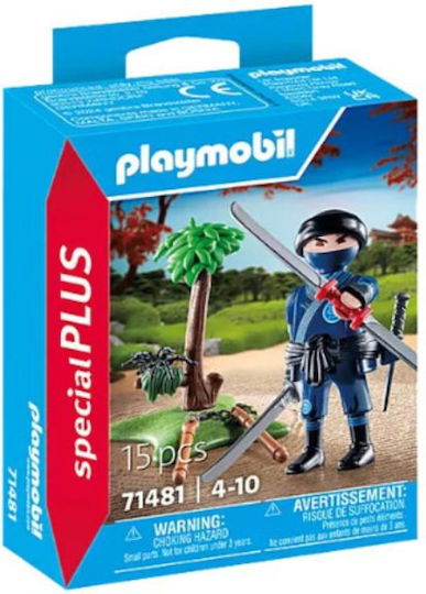 Playmobil Special Plus Νιντζα Με Εξοπλισμό Μάχης για 4-10 ετών