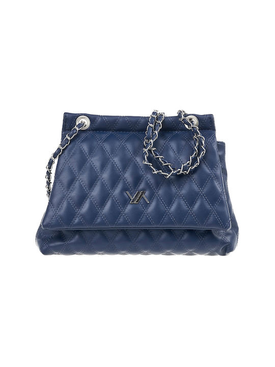 Verde Damen Tasche Schulter Blau