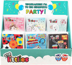 The Littlies Invitations 646740 6pcs (Μiscellaneous Designs/Colours)