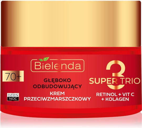 Bielenda Super Trio Cremă de Față Hidratare cu Retinol și Vitamina C 50ml