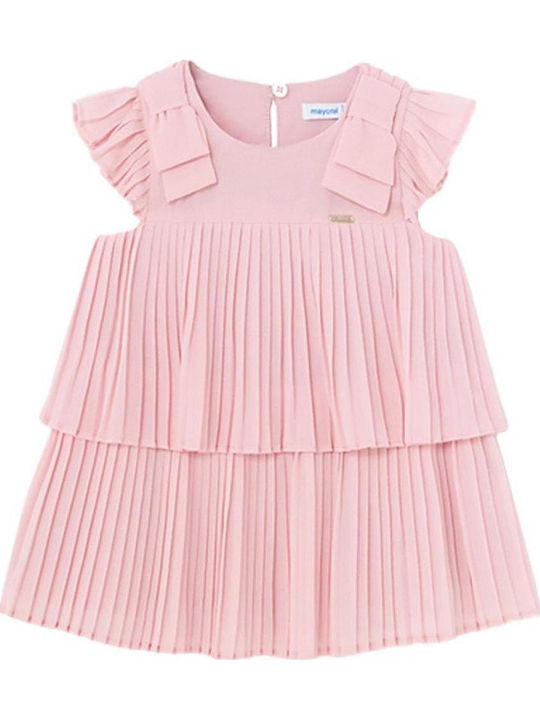 Kinderkleid Ärmellos Pink