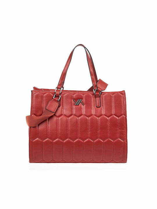 Verde Damen Tasche Schulter Maroon