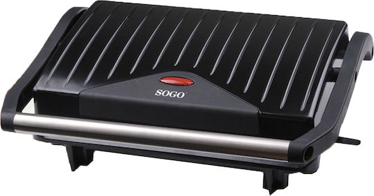 Sogo Sandwichmaker Grill 1000W Schwarz