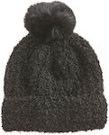 Verde Pom Pom Beanie Beanie in Schwarz color
