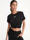 DKNY Дамска Спортна Тениска Black