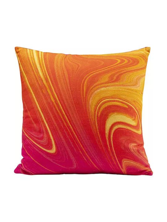 Kare Design Μαξιλάρι Καναπέ Flashy Ροζ/πορτοκαλ...
