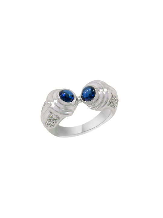 Women's White Gold Ring 14K