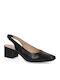 Anatomic Leather Black Heels