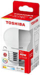 Toshiba Λάμπα LED για Ντουί E27 και Σχήμα G45 Θερμό Λευκό Dimmable