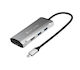 J5 Create Thunderbolt 4 Docking Station με HDMI 4K PD Ethernet Γκρι (JCD392)