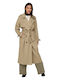 Chloe Women's Tannin Beige Trench Coat