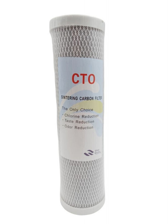 Upper and Lower Counter Water Filter Replacement from Activated Carbon 1pcs