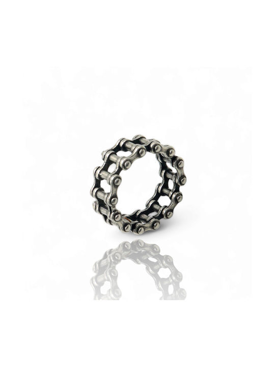 Men's Steel Spinner Ring