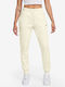 Sportswear Sweatpants Jogger Fleece Beige