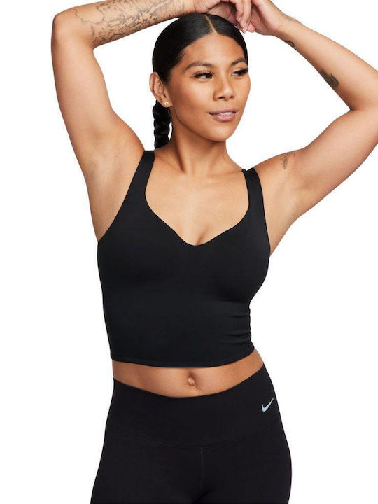 Nike Dri-Fit Γυναικείο Μπουστάκι Black / Grey