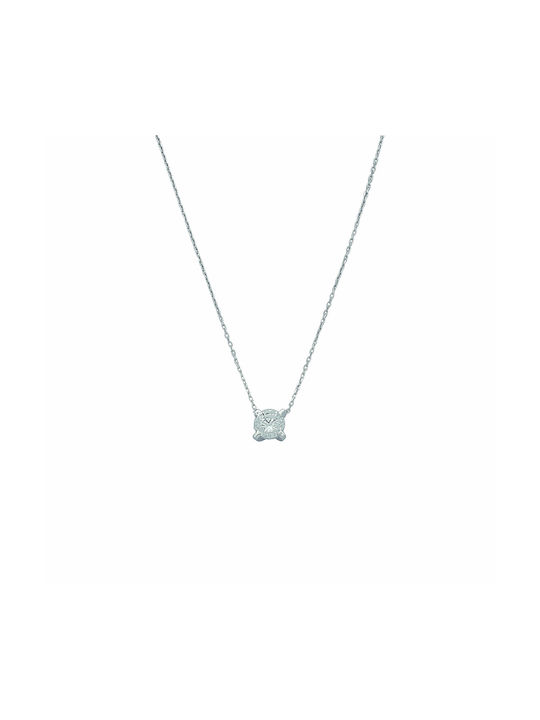 Kosmima Michalis Necklace from White Gold 14K