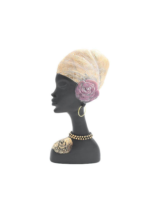 Fylliana Dekoratives Tier aus Polyresin African Lady 15x5x30cm 1Stück