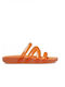 Crocs Splash Glossy Strappy Papuci de plajă în Portocaliu Culore