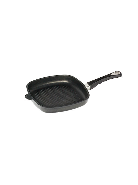 AMT Gastroguss AMT Gastroguss Aluminum Grill Pan with Non-Stick Interior Coating 26cm