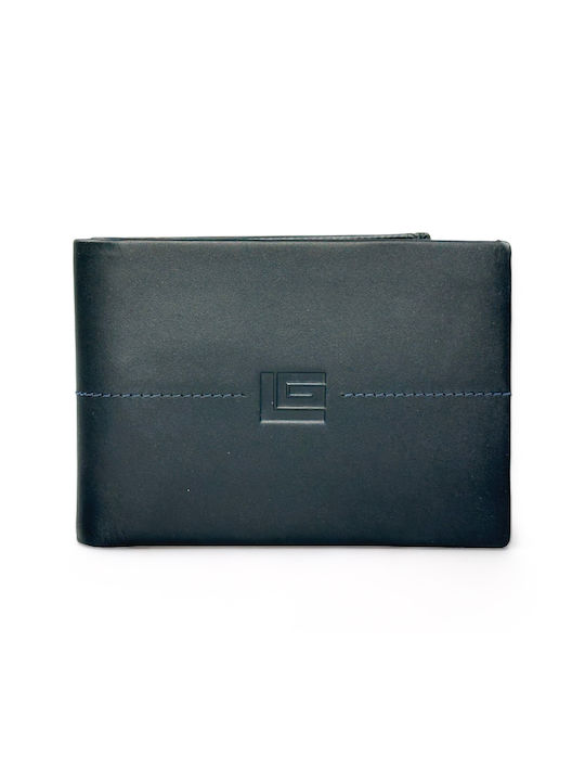 Guy Laroche Men's Leather Wallet with RFID Black